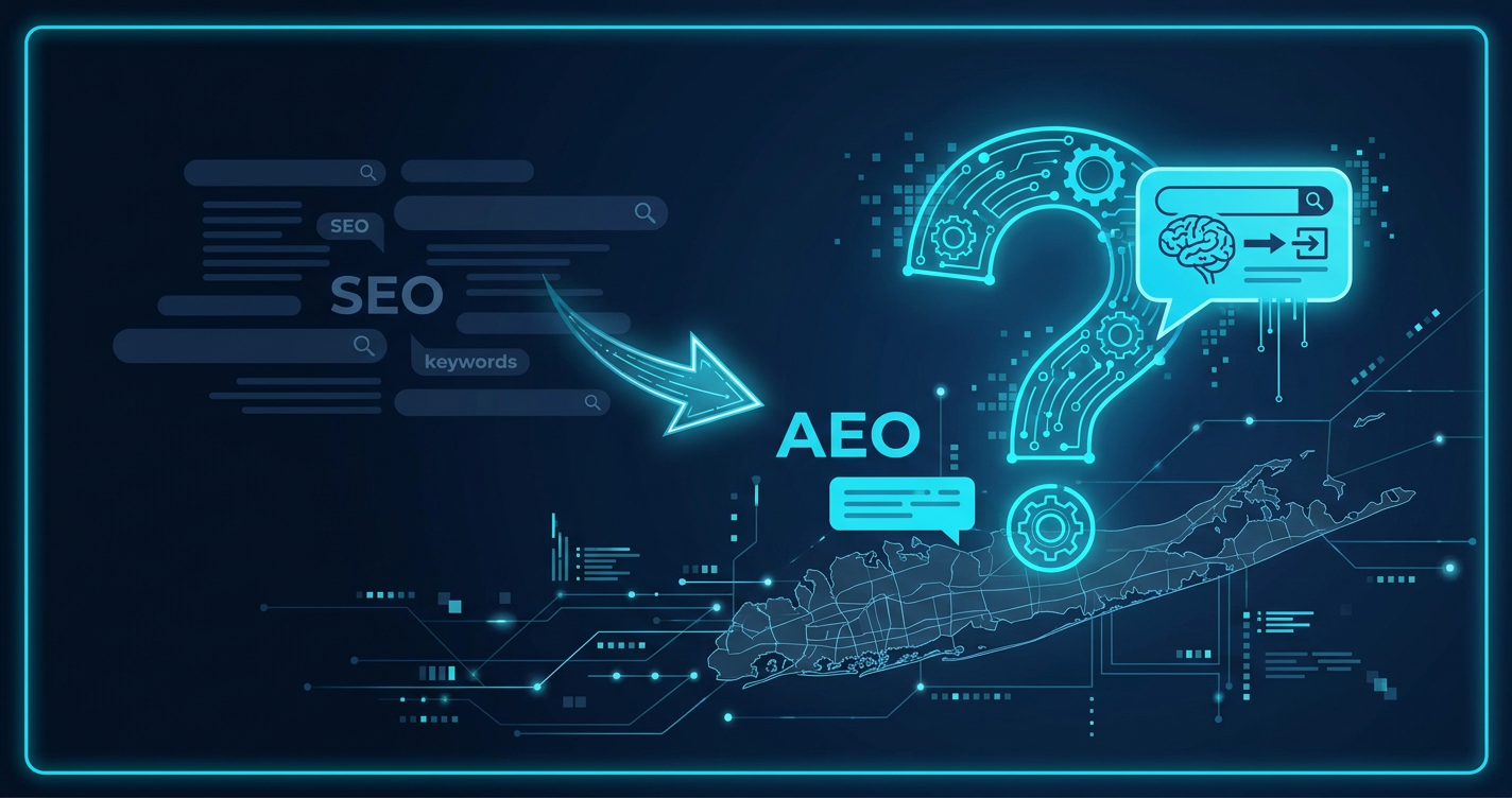 Beyond SEO: Why Long Island Businesses Must Pivot to Answer Engine Optimization (AEO) Today