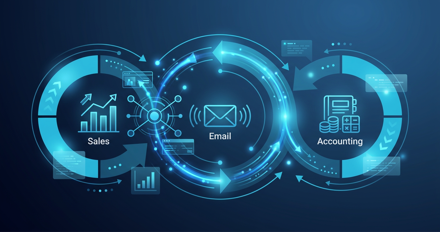 Closing the Loop: How Monday.com CRM Integrations Bridge the Gap Between Sales, Email, and Accounting